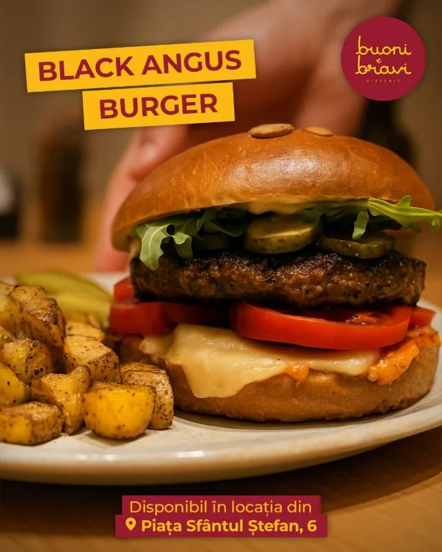 Postare Buoni e Bravi — Black Angus burger
