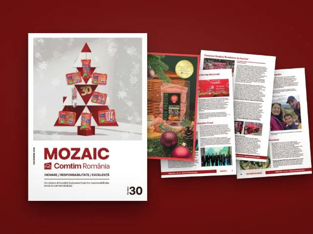 Revista internă Mozaic Comtim România, nr. 30