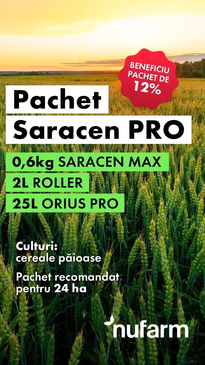 Story Nufarm — pachet Saracen PRO