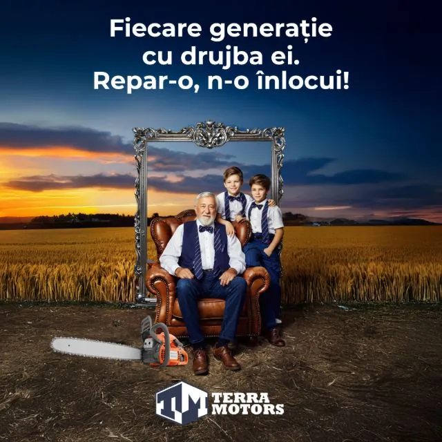 Postare Terra Motors — reparații drujbe