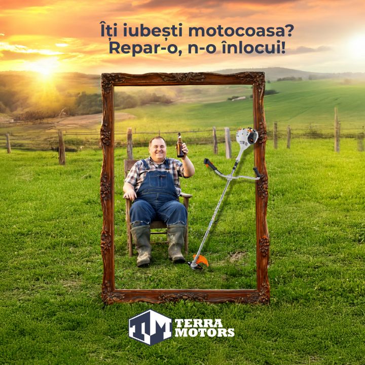 Postare Terra Motors — piese și reparații motocoase